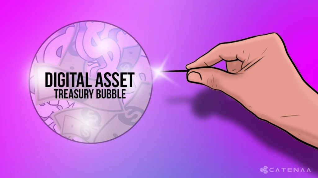 CoinShares says DAT bubble has burst