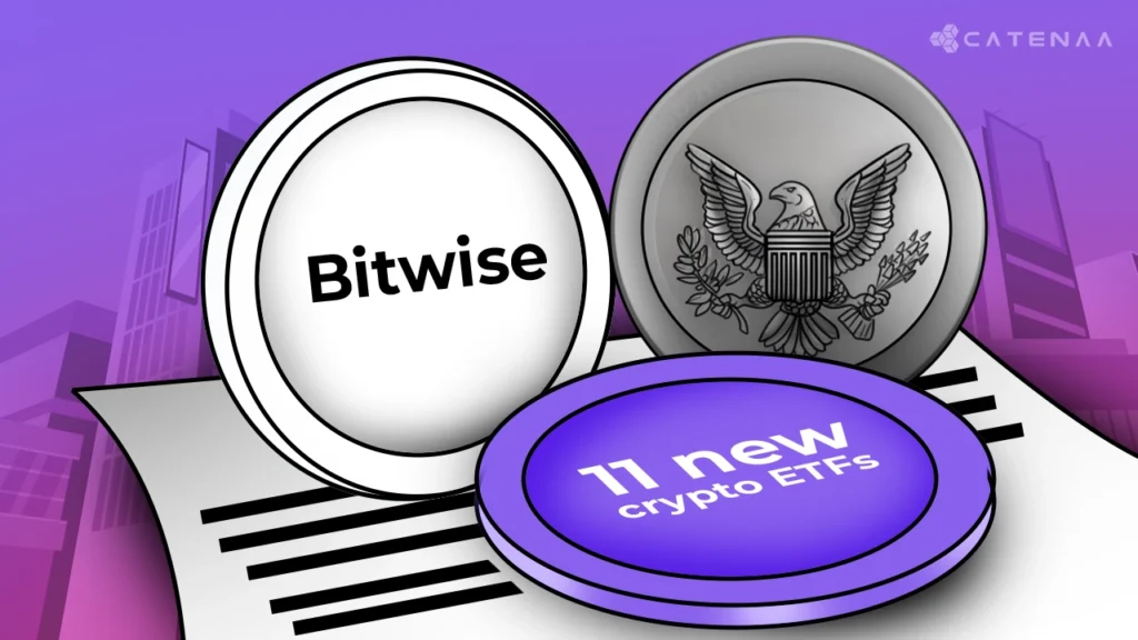 Bitwise Files for 11 New Crypto ETFs with SEC