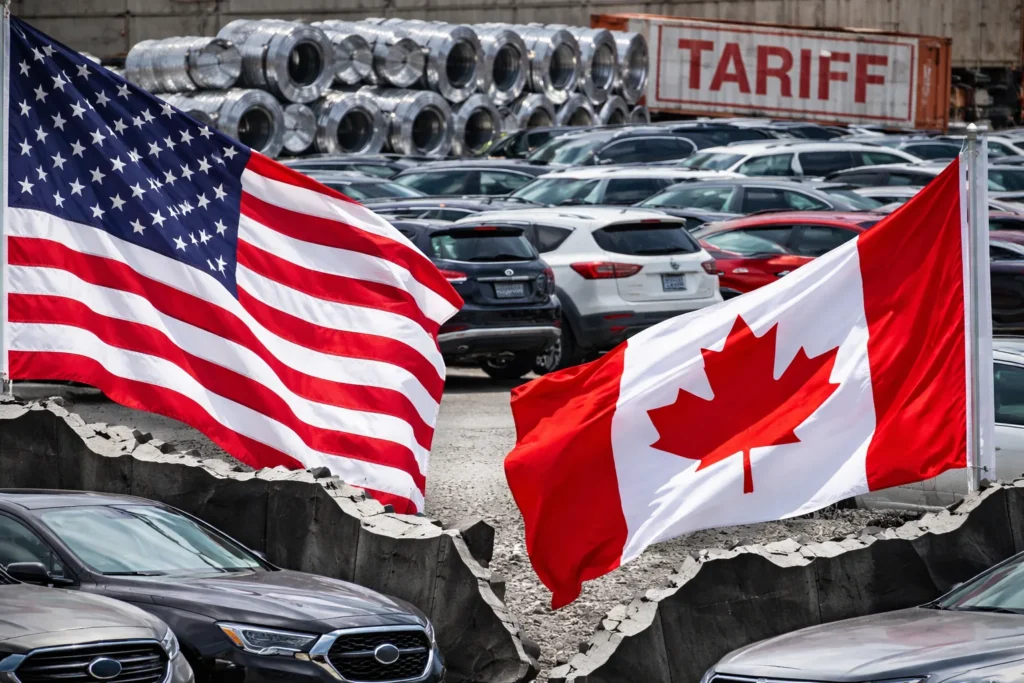 Canada US auto trade
