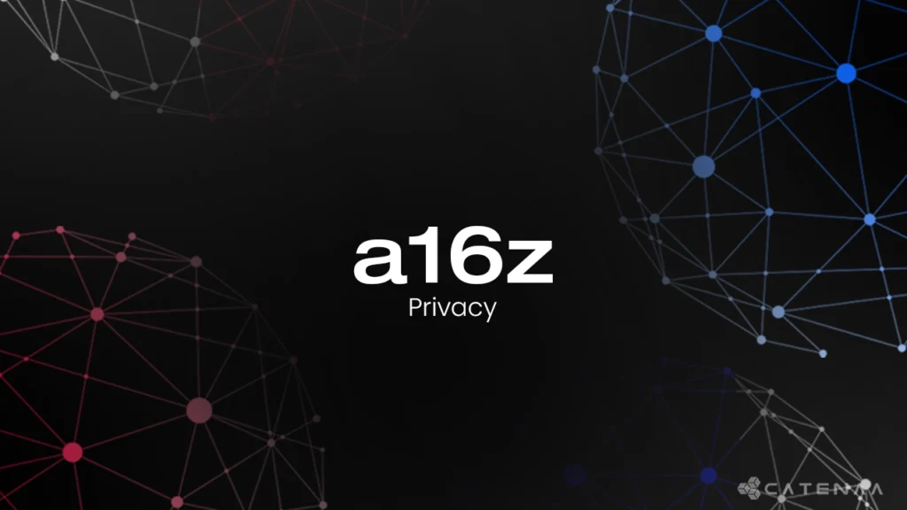 a16z highlights privacy in blockchain