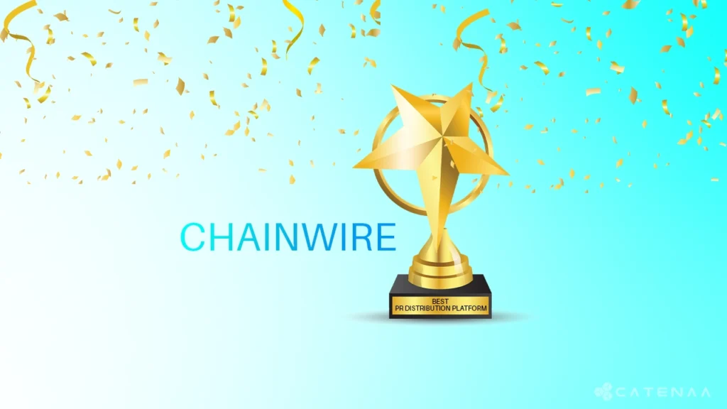 Chainwire wins Best PR Wire award