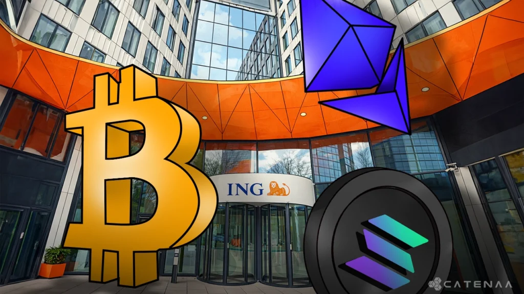 ING opens retail crypto ETP access