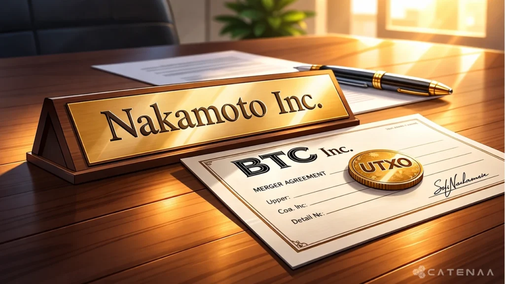 Nakamoto acquires BTC Inc. and UTXO
