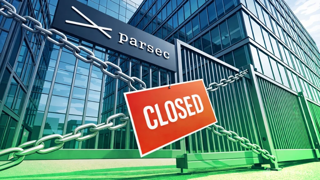 Parsec to Shut Down After Five Years