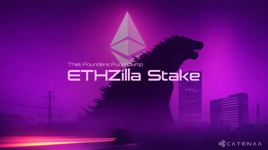 Thiel Exits ETHZilla as Shares Plunge