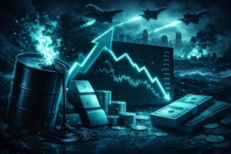 Oil Surge Rattles Wall Street as Markets Slide on War Fears